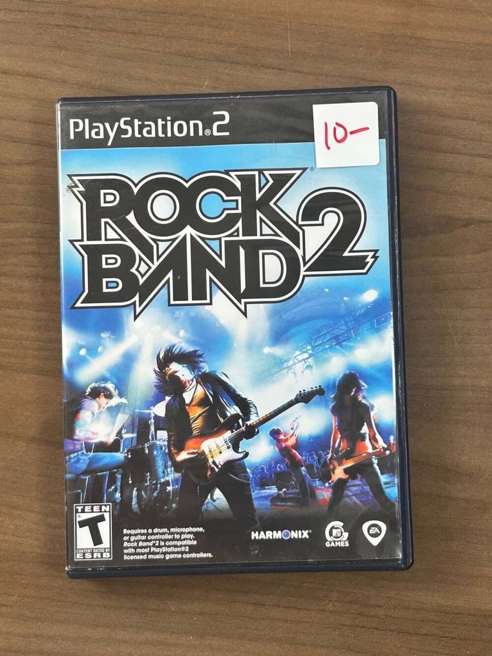 Rock Band 2 Sony PlayStation 2 PS2 Harmonix EA Games Disc Case 2008